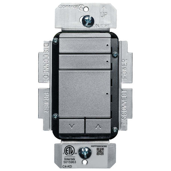 Control4® Keypad Dimmer, Contemporary, 240V (Aluminum)