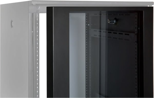 Strong® Custom Series Glass Rack Door | 21U